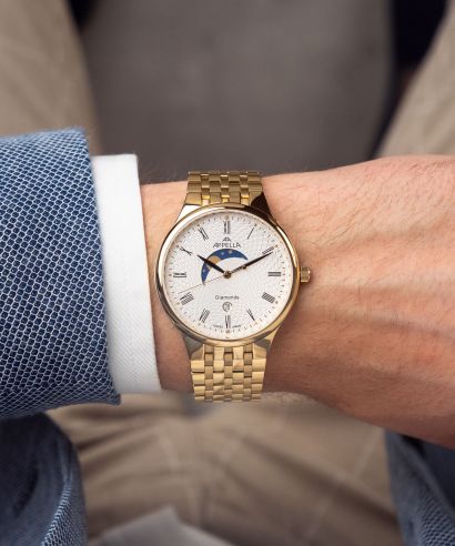 Zegarek męski Appella Moonphase