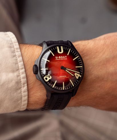 Zegarek męski U-BOAT Darkmoon Cardinal Red IPB