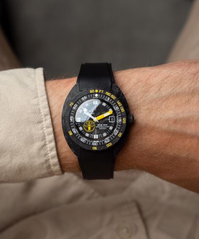 Zegarek męski Doxa Sub 300 Carbon Aqua Lung Us Divers Sharkhunter Limited Edition