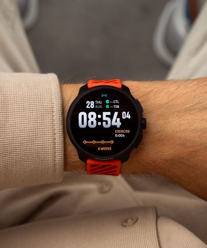 Zegarek Multisportowy Suunto Race 2 Coral Orange [Sapphire Glass]