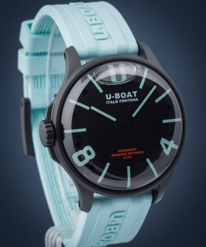 Zegarek męski U-BOAT Darkmoon 44 BK Aquamarine PVD