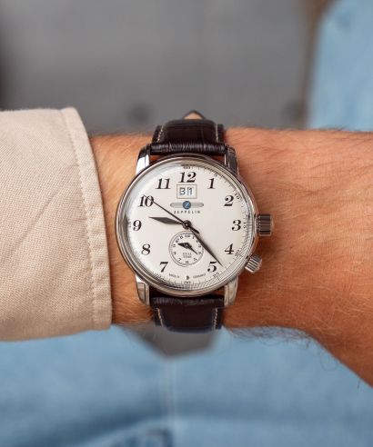 Zegarek męski Zeppelin LZ127 Graf Zeppelin Dual Time