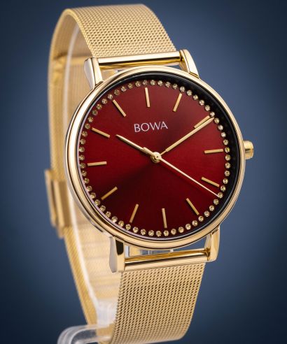 Zegarek BOWA Rio Red-Gold Mesh 38