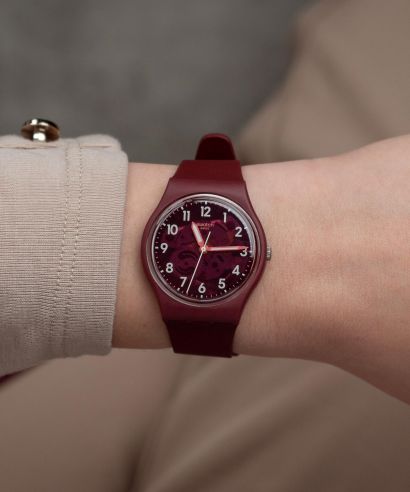 Zegarek damski Swatch Thru The Crown Glass