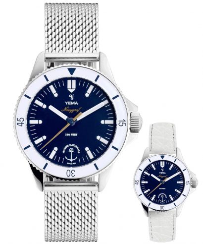 Zegarek damski Yema Navygraf Marine Nationale Femme SET