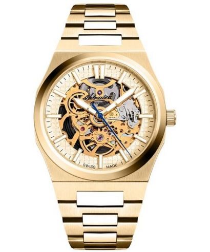 Zegarek męski Adriatica Skeleton Sapphire Automatic