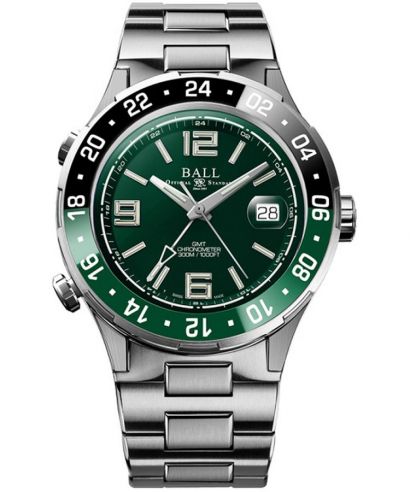 Zegarek męski Ball Roadmaster Pilot GMT Automatic Titanium Chronograph