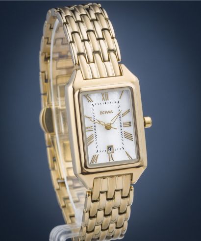 Zegarek damski BOWA Barcelona Pearl Gold Steel 23