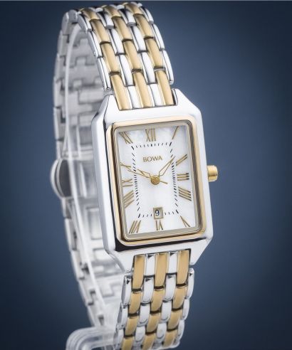 Zegarek damski BOWA Barcelona Pearl Gold Steel 23