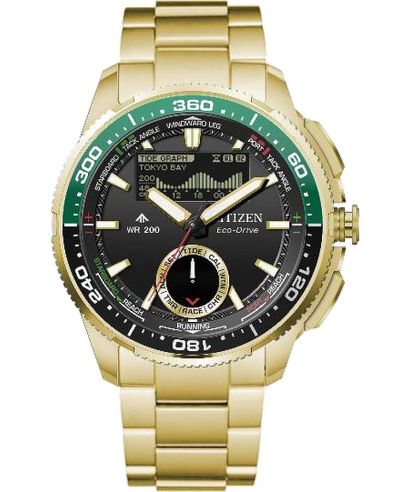 Zegarek męski Citizen Promaster Marine Wave Tracker Eco-Drive Chronograph
