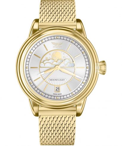 Zegarek damski Aviator Douglas Moonflight Limited Edition