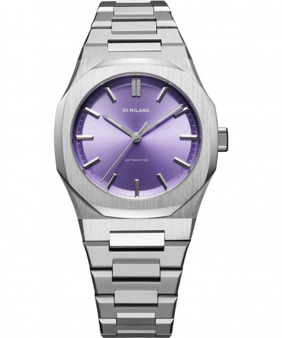 Zegarek damski D1 Milano Automatico Lilac Code