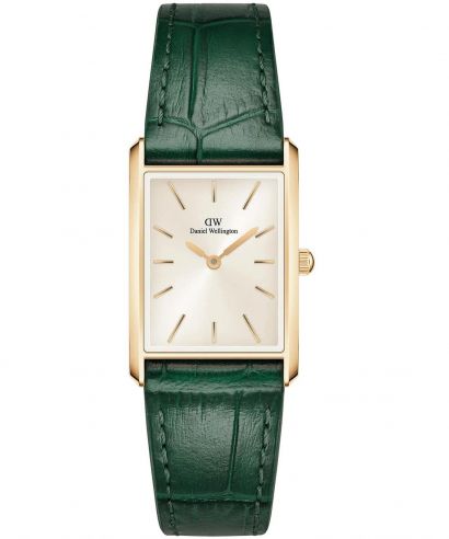 Zegarek damski Daniel Wellington Bound Crocodile Champagne Sunray Gold 22 22