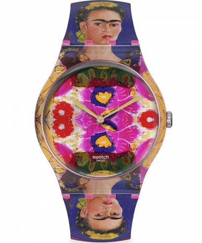 Zegarek damski Swatch The Frame Frida Kahlo