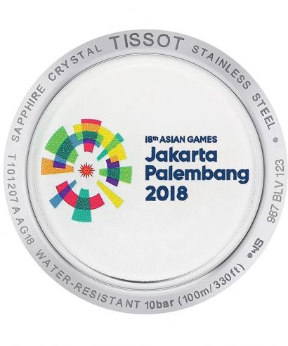 PR 100 Lady Powermatic 80 Asian Games 2018 Special Edition T101.207.11.011.00 (T1012071101100)