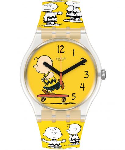 Zegarek dziecięcy Swatch Peanuts Pow Wow