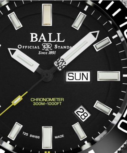 Zegarek męski Ball Engineer Hydrocarbon Submarine Warfare Ceramic Automatic Chronometer 					