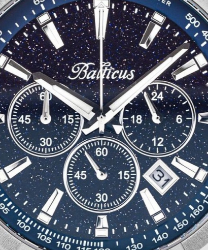Zegarek męski Balticus Gwiezdny Pył 42 mm Kwarc Chrono Limited Edition