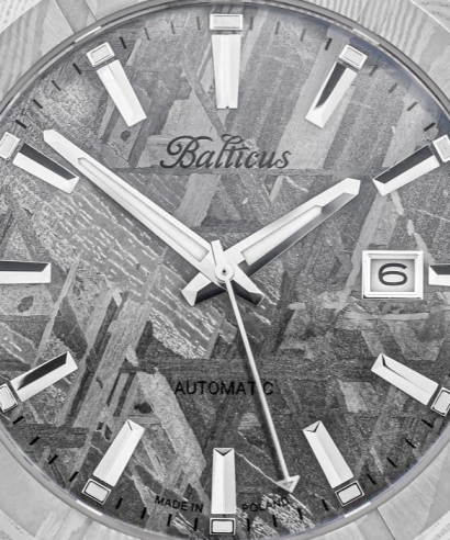 Zegarek męski Balticus Gwiezdny Pył Damast Meteoryt