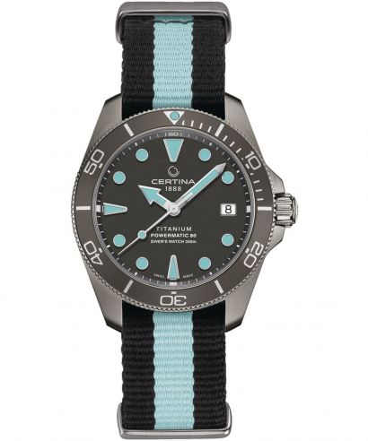 Zegarek męski Certina DS Action Diver Titanium Powermatic 80