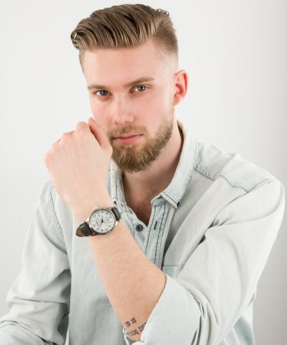 Zegarek Męski Citizen Eco-Drive Leather