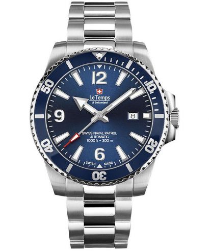 Zegarek męski Le Temps Swiss Naval Patrol Automatic