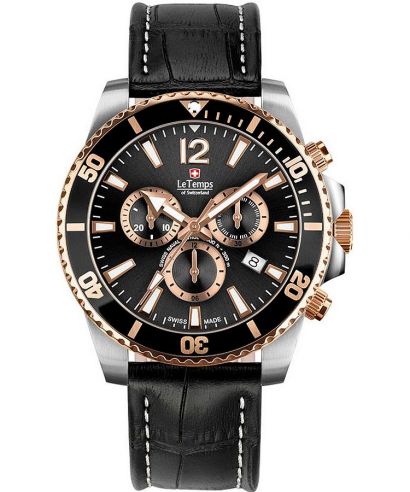 Zegarek męski Le Temps Swiss Naval Patrol Chrono