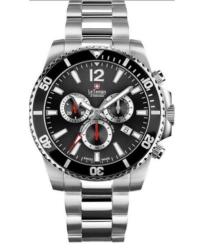 Zegarek męski Le Temps Swiss Naval Patrol Chronograph