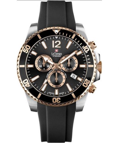 Zegarek męski Le Temps Swiss Naval Patrol Chronograph