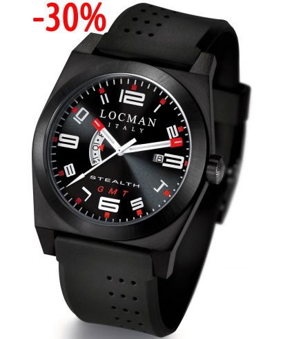 Zegarek męski Locman Stealth GMT