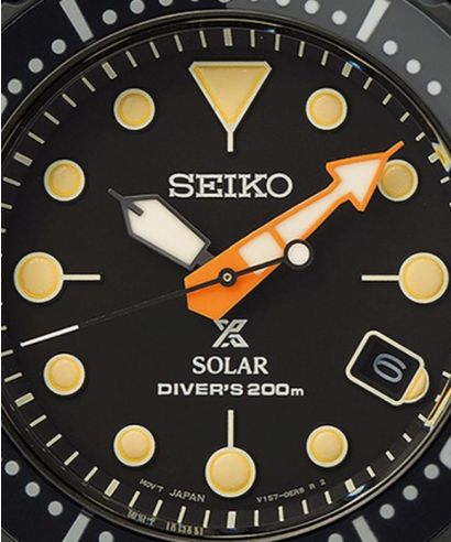 Zegarek męski Seiko Prospex Diver's Solar Black Series Limited Edition