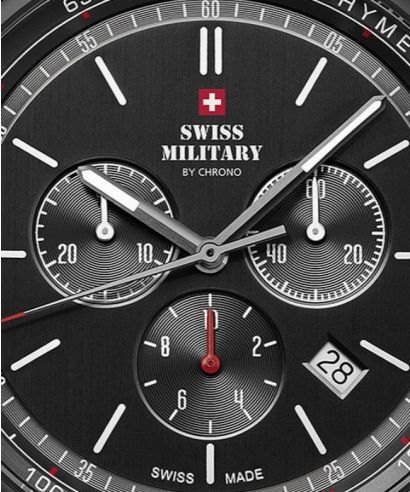Zegarek męski Swiss Military by Chrono Quartz Chrono Tachymeter