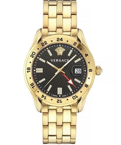 Zegarek męski Versace Greca Time GMT