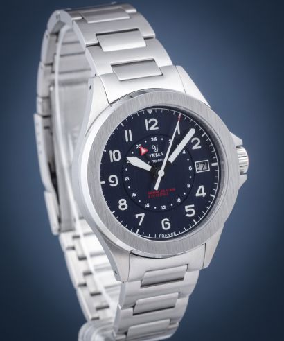 Zegarek męski Yema Flygraf French Air & Space Force GMT Limited Edition
