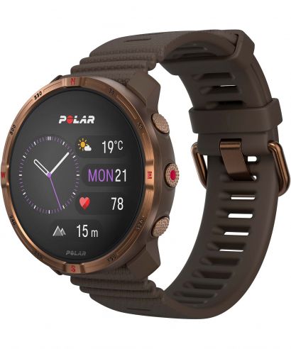 Zegarek sportowy Polar Grit X2 Brown Copper