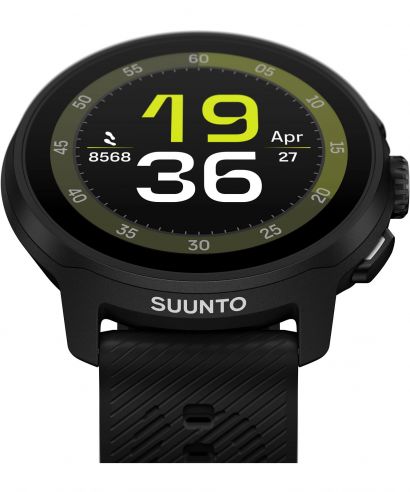 Zegarek multisportowy Suunto Run All Black Silicone Strap