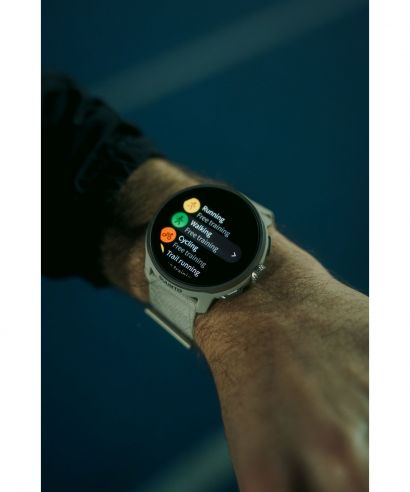 Zegarek multisportowy Suunto Run Frost Gray Textile Strap
