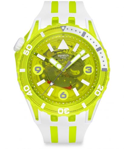 Zegarek Swatch Scubaqua Egg Yolk Skeleton