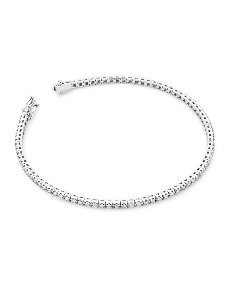 Bransoletka Bonore ze Złota próby 585 z diamentem 1,2 ct