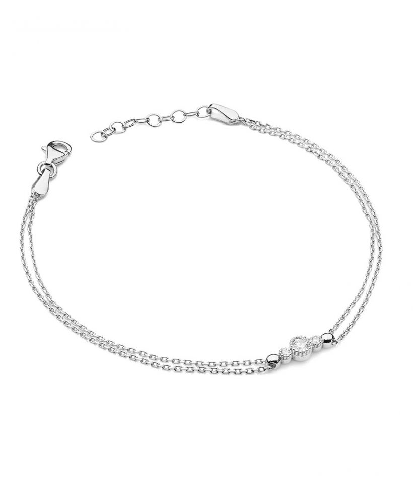 Bransoletka Bonore ze Złota próby 585 z diamentem 0,13 ct