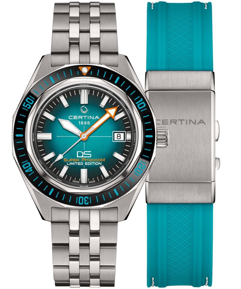 Zegarek Certina DS Heritage PH 2000M Automatic Titanium SET