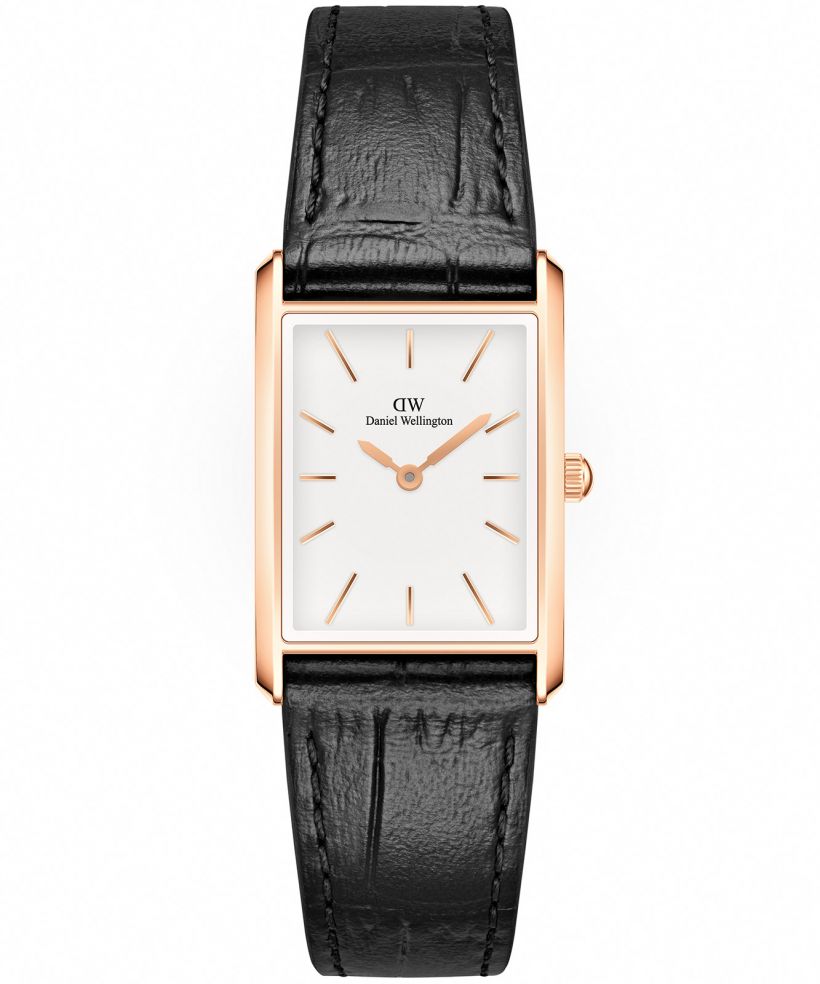 Zegarek damski Daniel Wellington Bound Black Crocodile Rose Gold 20