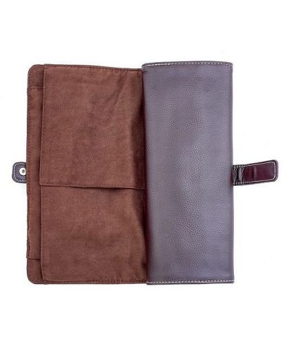 Etui Leanschi Chocolate Brown