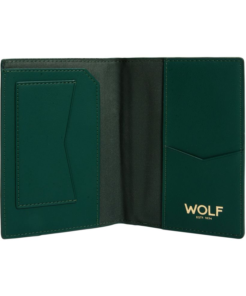 Etui na paszport Wolf Signature Green