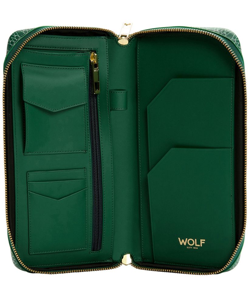 Etui podróżne Wolf Signature Green