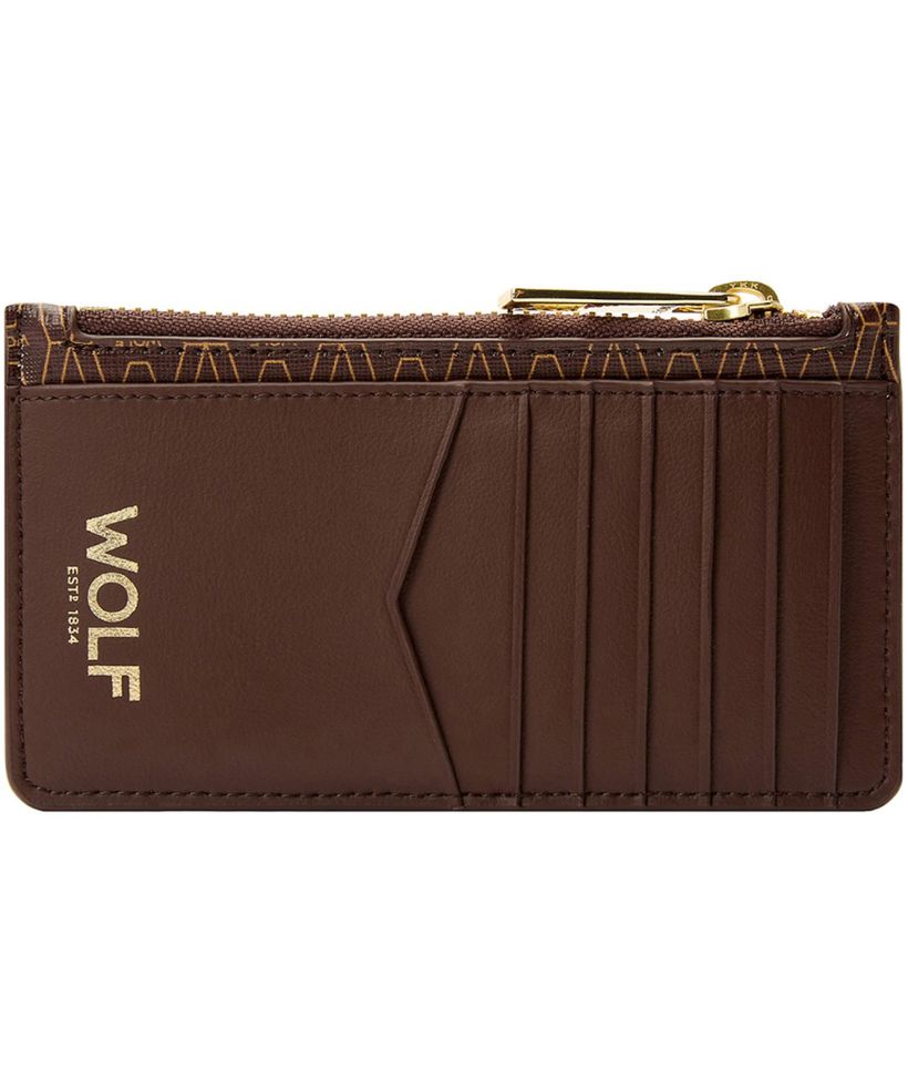 Etui zamykane na zamek Wolf Signature Brown