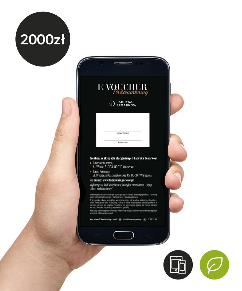 e-Karta Podarunkowa 2000 zł eBON-2000