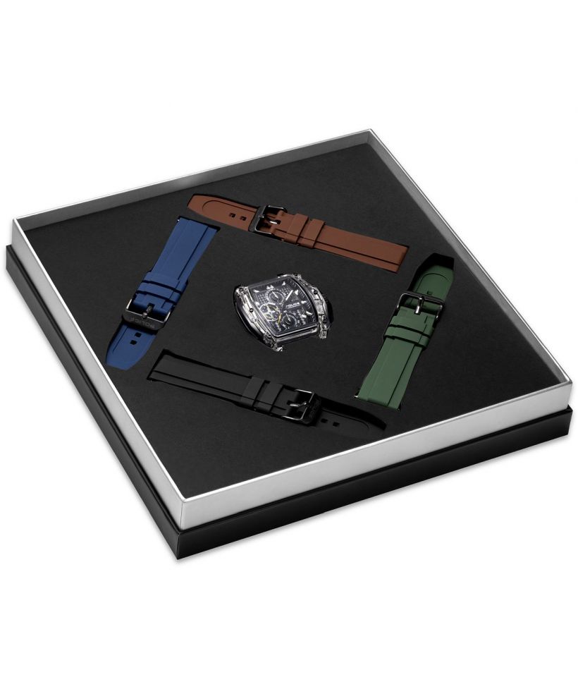 Zegarek męski Police Clout Tank Chronograph SET