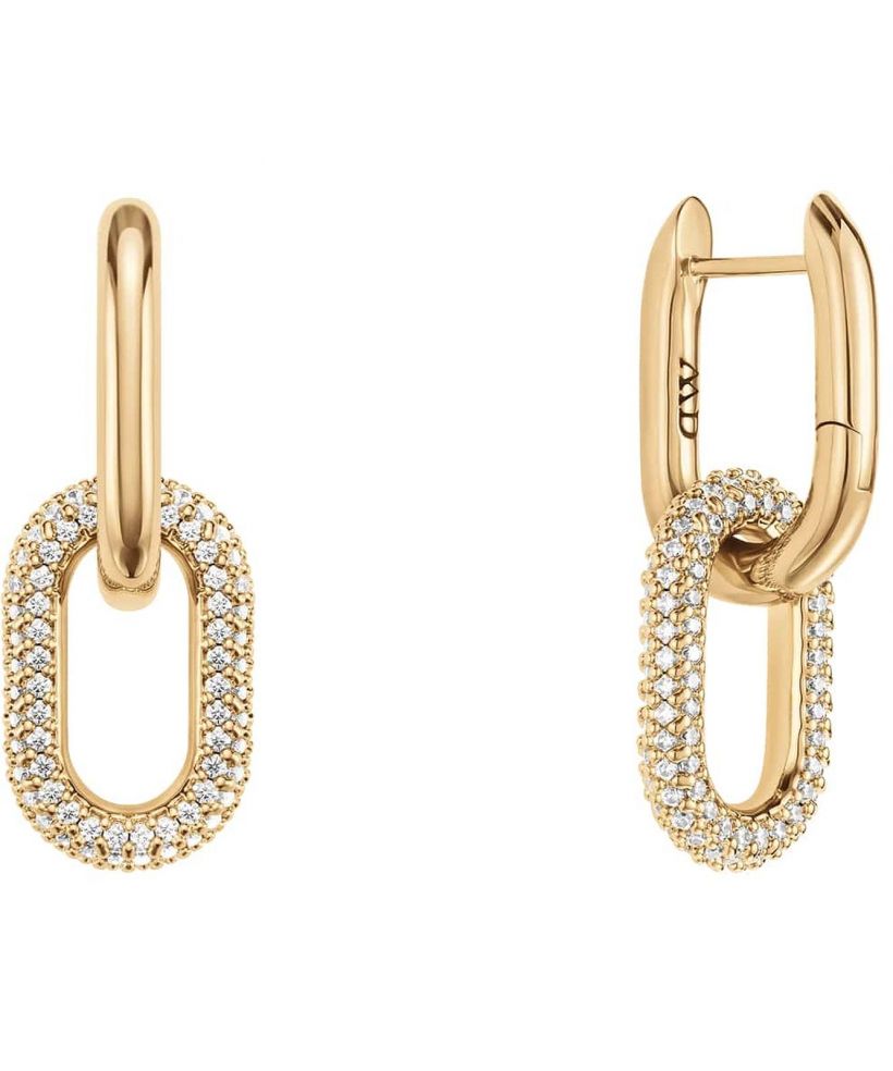 Kolczyki Daniel Wellington Crystal Link Gold