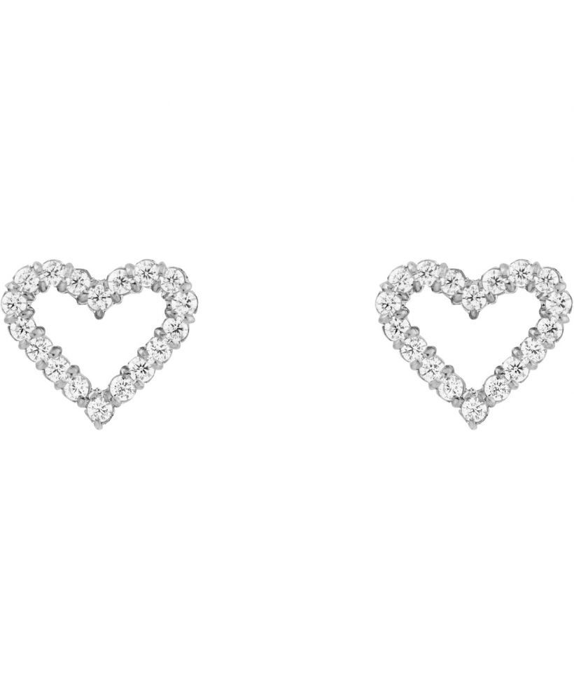 Kolczyki Daniel Wellington Mirelle Heart Silver